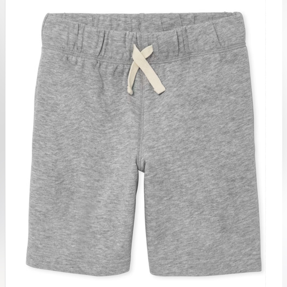 Boys French Terry Active Shorts - Grey
